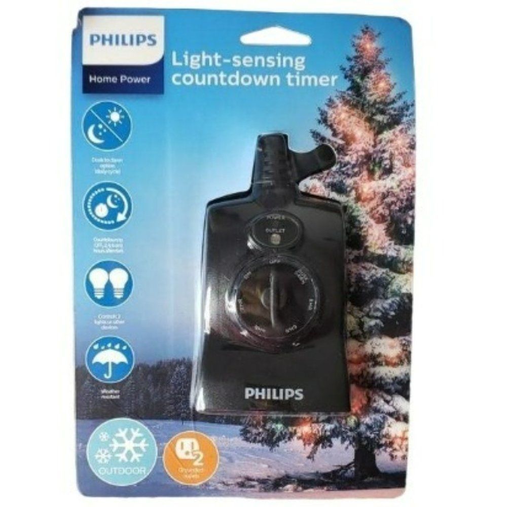 Philips Dusk to Dawn Countdown Timer‎ Outdoors